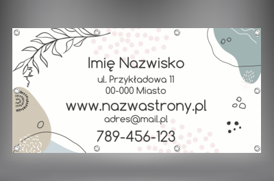 Pastelowo, ale skutecznie, Motywy, Uniwersalne - Banery Netprint