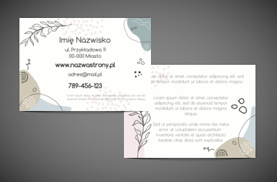 Reklama ładnie oprawiona, Motywy, Uniwersalne - Ulotki Netprint