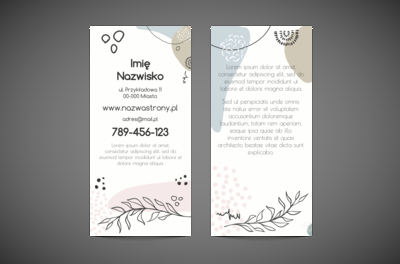 Dobry gust przyciąga klientów, Motywy, Uniwersalne - Ulotki Netprint