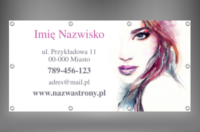 Zwiększ widoczność w otoczeniu, Motywy, Glamour - Banery Netprint