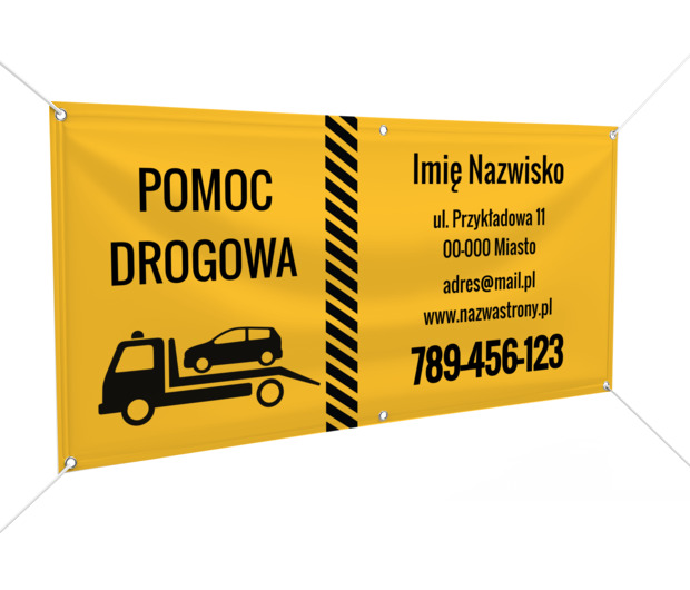 Warto dać się zauważyć, Transport, Transport Towarów - Banery Netprint szablony online