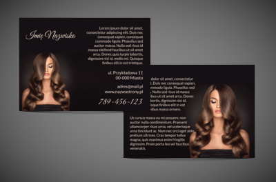 Blask pięknych włosów, Zdrowie i Uroda, Salon Fryzjerski - Ulotki Netprint