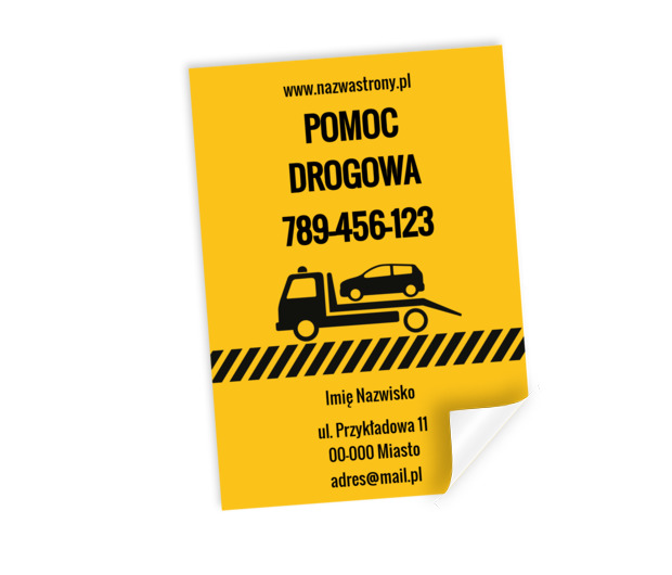 Od razu wiadomo, że będzie fachowo, Transport, Transport towarów - Plakaty Netprint szablony online