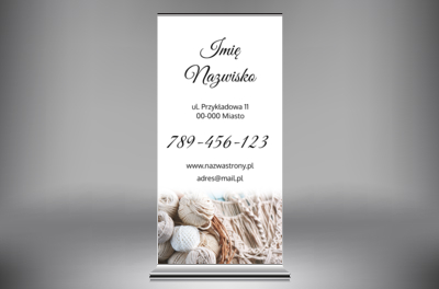 Miało być uroczo i jest, Usługi domowe, Handmade - Roll-up Netprint