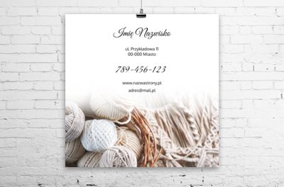 Jak w teren to z taką reklamą, Usługi domowe, Handmade - Plakaty Wielkoformatowe Netprint