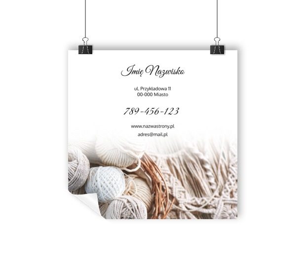 Jak w teren to z taką reklamą, Usługi domowe, Handmade - Plakaty Wielkoformatowe Netprint szablony online