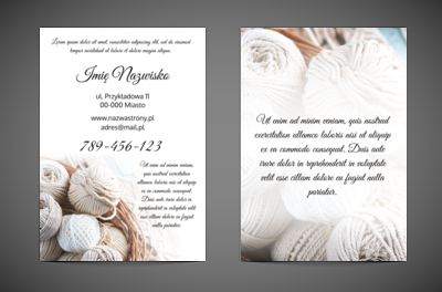 Urzekamy pastelami, Usługi domowe, Handmade - Ulotki Netprint