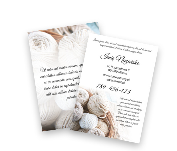 Urzekamy pastelami, Usługi domowe, Handmade - Ulotki Netprint szablony online