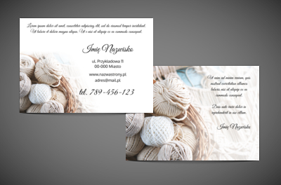 Obiecanki motanki, Usługi domowe, Handmade - Ulotki Netprint