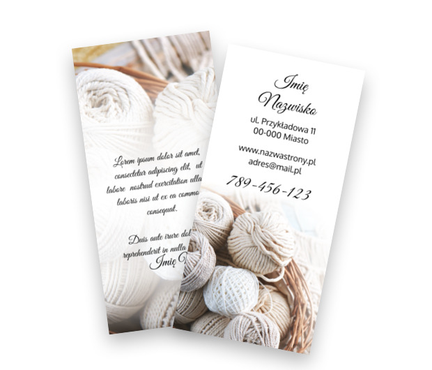 Pastelowa, ale intensywna, Usługi domowe, Handmade - Ulotki Netprint szablony online