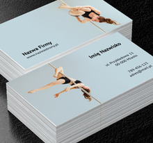 Zajęcia wbrew grawitacji, Edukacja, Szkoła tańca - Wizytówki Netprint