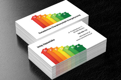 Ciepło nie ma dla was tajemnic, Budownictwo, Architektura - Wizytówki Netprint