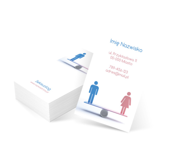 Na pomoc relacjom, Medycyna, Lekarz - Wizytówki Netprint szablony online