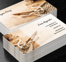 Wykonane ręcznie i z sercem, Usługi domowe, Handmade - Wizytówki Netprint