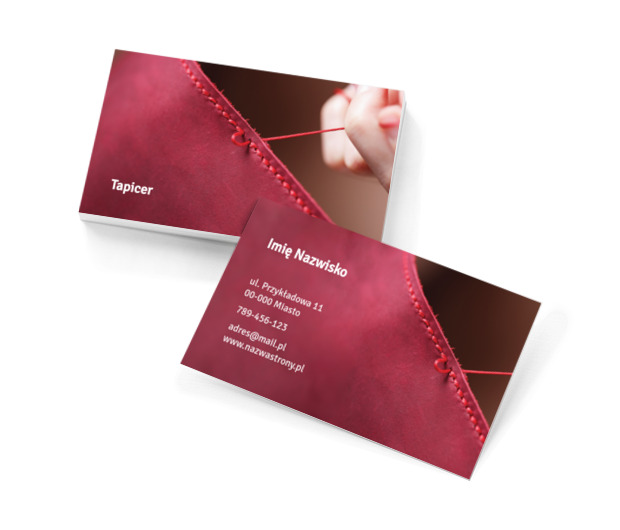 Meble obszyte ze stylem i charakterem, Sprzedaż, Meble - Wizytówki Netprint szablony online