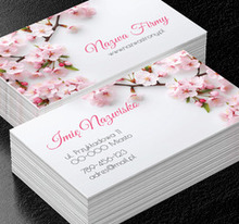 Kwiatowo, owocowo i energetycznie, Motywy, Roślinne - Wizytówki Netprint