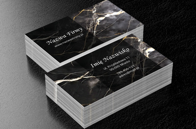 Reklamuj się prestiżowo, Motywy, Glamour - Wizytówki Netprint