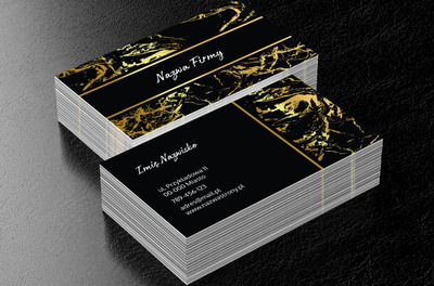 Sposób na prestiżowy wizerunek firmy, Motywy, Tła i tekstury - Wizytówki Netprint