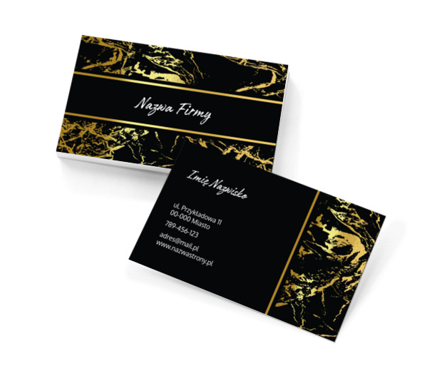 Sposób na prestiżowy wizerunek firmy, Motywy, Tła i tekstury - Wizytówki Netprint szablony online