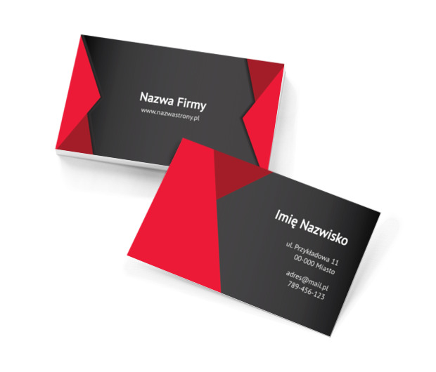 Uniwersalna grafika z pazurem, Motywy, Uniwersalne - Wizytówki Netprint szablony online