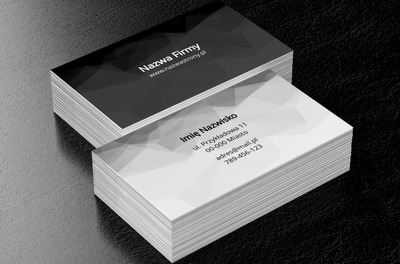 Reklamuj się modnie, Motywy, Abstrakcja - Wizytówki Netprint