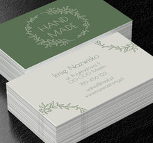 Tworzysz rzeczy z duszą, Usługi domowe, Handmade - Wizytówki Netprint