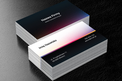 Sposób na efektowną wizytówkę, Usługi biurowe, Agencja marketingowa - Wizytówki Netprint