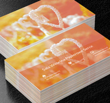 Papierowe serce, Rozrywka, Sala weselna - Wizytówki Netprint