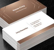 Wizytówka jak tabliczka czekolady, Motywy, Uniwersalne - Wizytówki Netprint