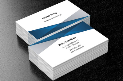 Minimalistyczna elegancja, Motywy, Abstrakcja - Wizytówki Netprint