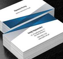 Minimalistyczna elegancja, Motywy, Abstrakcja - Wizytówki Netprint