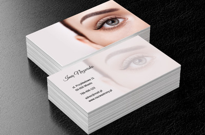 Wysoka jakość w zbliżeniu, Zdrowie i uroda, Salon kosmetyczny - Wizytówki Netprint