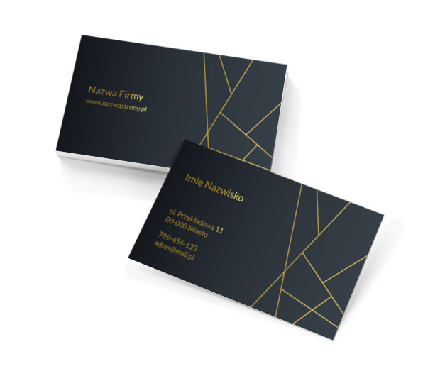 Reklama minimalistyczna, ale efektowna, Motywy, Klasyczne - Wizytówki Netprint szablony online