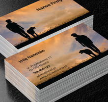 Trener dla Twojego pupila, Środowisko i Przyroda, Usługi dla zwierząt - Wizytówki Netprint