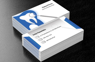 Profesjonalne zapewnienie opieki, Medycyna, Stomatologia - Wizytówki Netprint