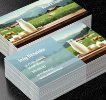 Sielska prezentacja produktów, Środowisko i Przyroda, Hodowla zwierząt - Wizytówki Netprint