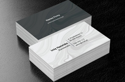 Elegancki klasycyzm, Motywy, Klasyczne - Wizytówki Netprint