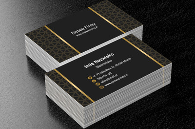 Luksusowa mozaika, Motywy, Glamour - Wizytówki Netprint