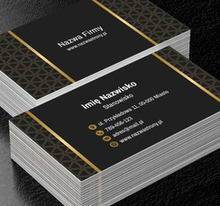 Luksusowa mozaika, Motywy, Glamour - Wizytówki Netprint