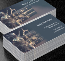 Temida na straży prawa, Prawo, Radca Prawny - Wizytówki Netprint