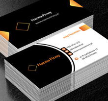 Elegancka czerń, Motywy, Klasyczne - Wizytówki Netprint