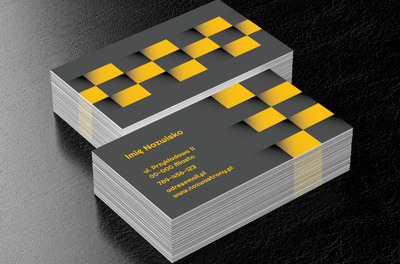 Komu w drogę, temu czas, Transport, Taxi - Wizytówki Netprint