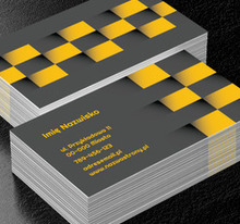 Komu w drogę, temu czas, Transport, Taxi - Wizytówki Netprint