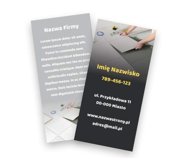 Gdy każdy centymetr projektu ma znaczenie, Budownictwo, Remont Wykończenia - Ulotki Netprint szablony online