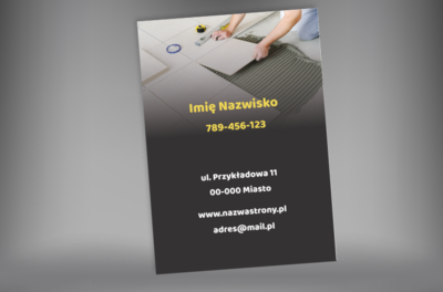 Minimalizm w służbie fachowca, Budownictwo, Remont i Wykończenia - Plakaty Netprint