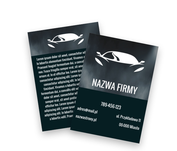 Mocna forma dla motoryzacyjnej marki, Motoryzacja, Dealer - Ulotki Netprint szablony online
