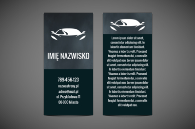 Kompaktowy format, dynamiczny przekaz, Motoryzacja, Dealer - Ulotki Netprint