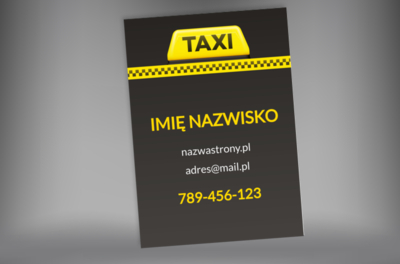 Tu zaczyna się szybki kurs, Transport, Taxi - Plakaty Netprint