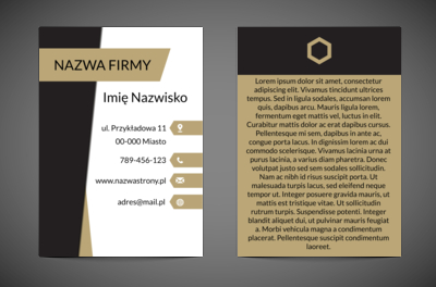 Profesjonalny wizerunek w eleganckim stylu, Motywy, Uniwersalne - Ulotki Netprint