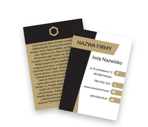 Profesjonalny wizerunek w eleganckim stylu, Motywy, Uniwersalne - Ulotki Netprint szablony online